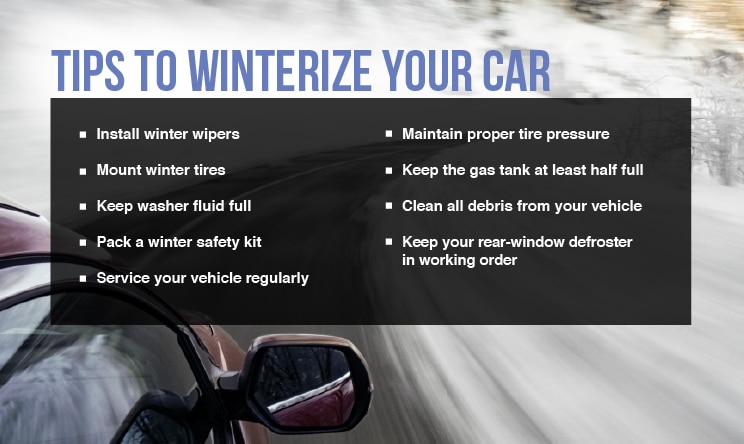 Tips to Winterize Your Car Image